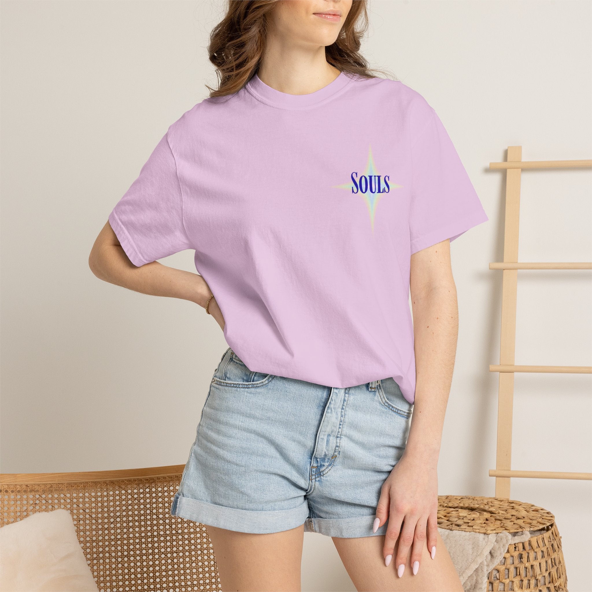 Souls Graphic T-Shirt — Retro Gradient Chest Logo