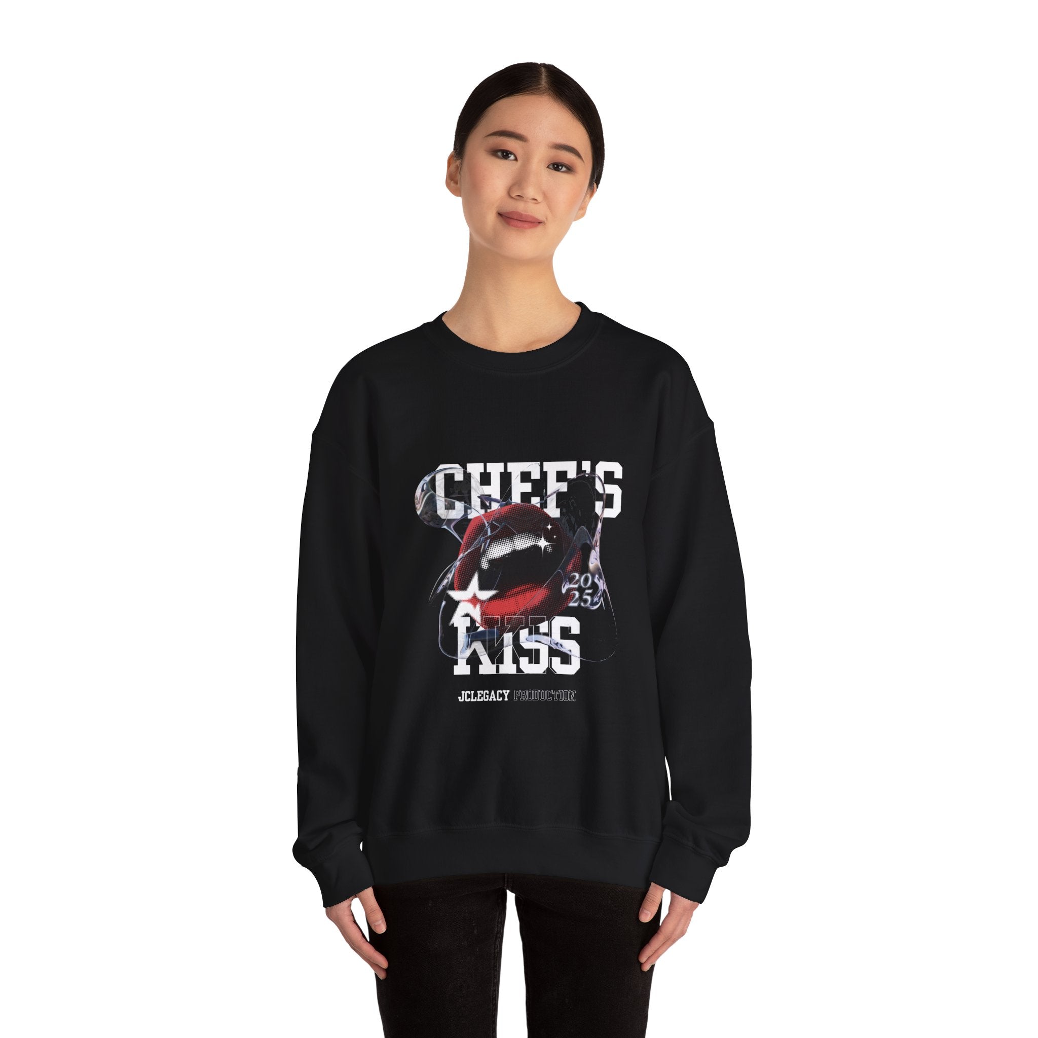 'Chef's Kiss' Unisex Crewneck Sweatshirt Graphic Pullover