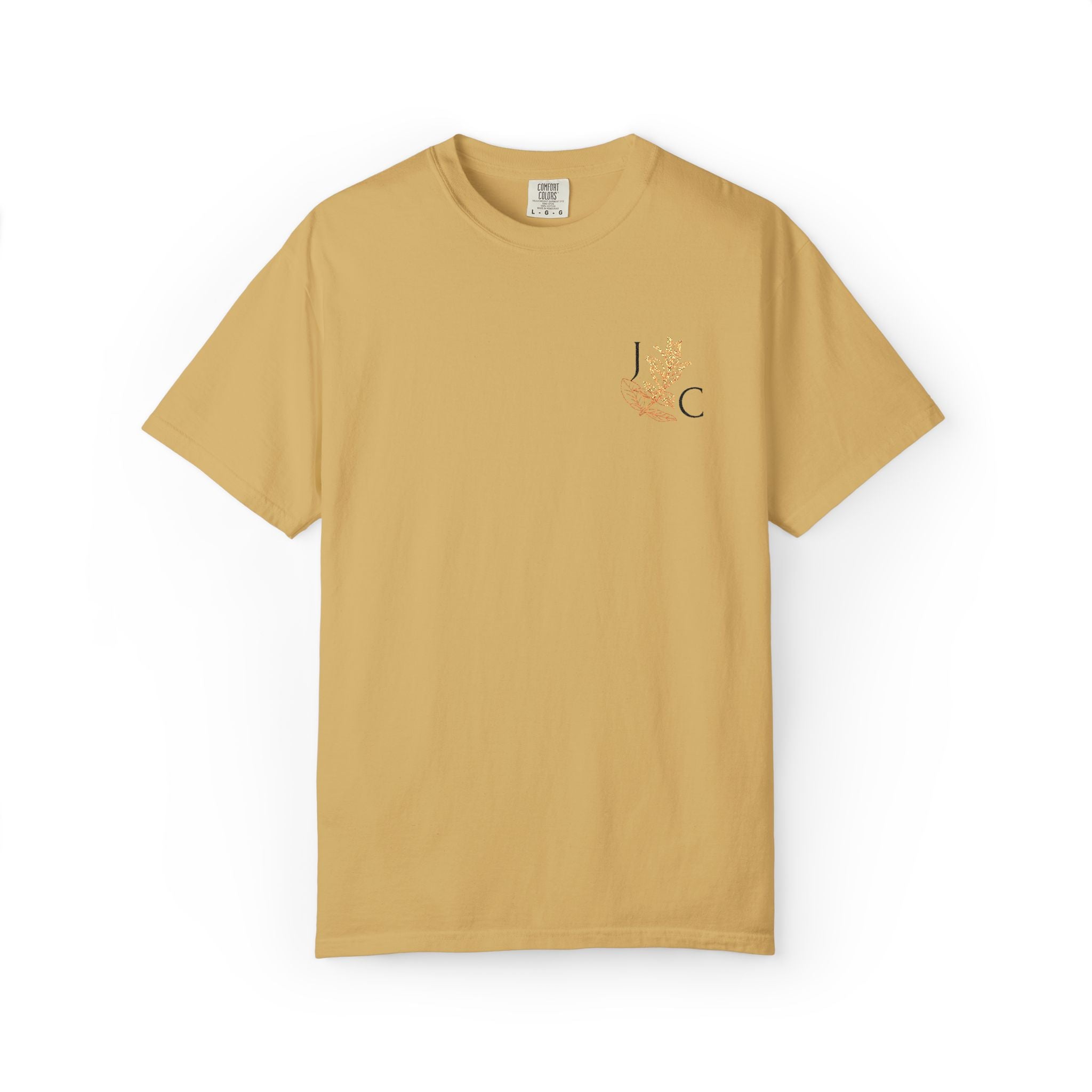 JC's Flower embordered T‑Shirt