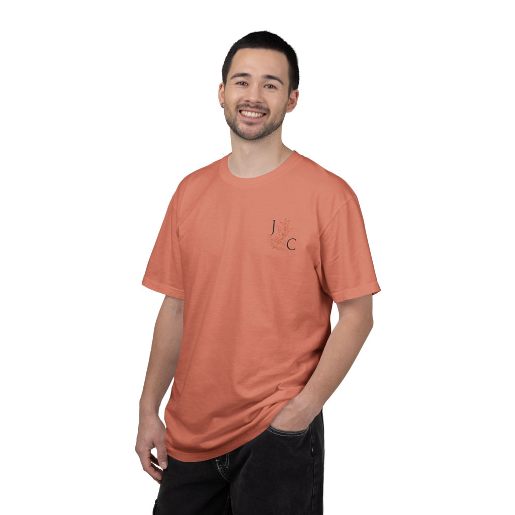 JC's Flower embordered T‑Shirt