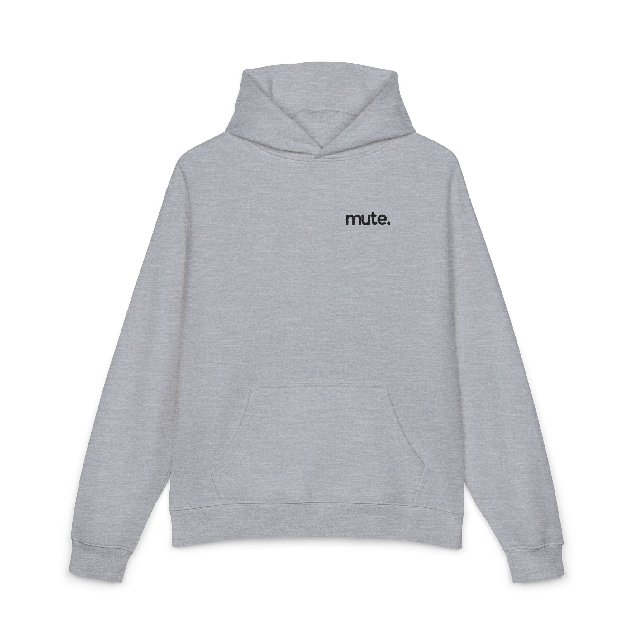 Muted Minimalist Hoodie — Relaxed Pullover