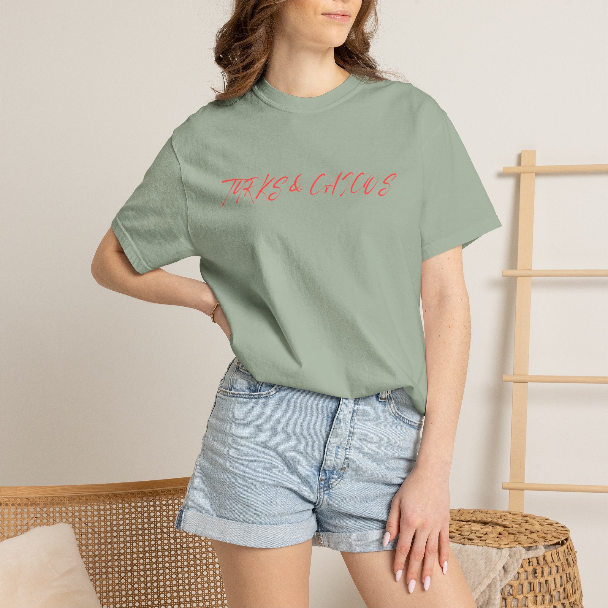 Vintage Coastal Graphic T‑Shirt — "Take a Chance" Beach Print