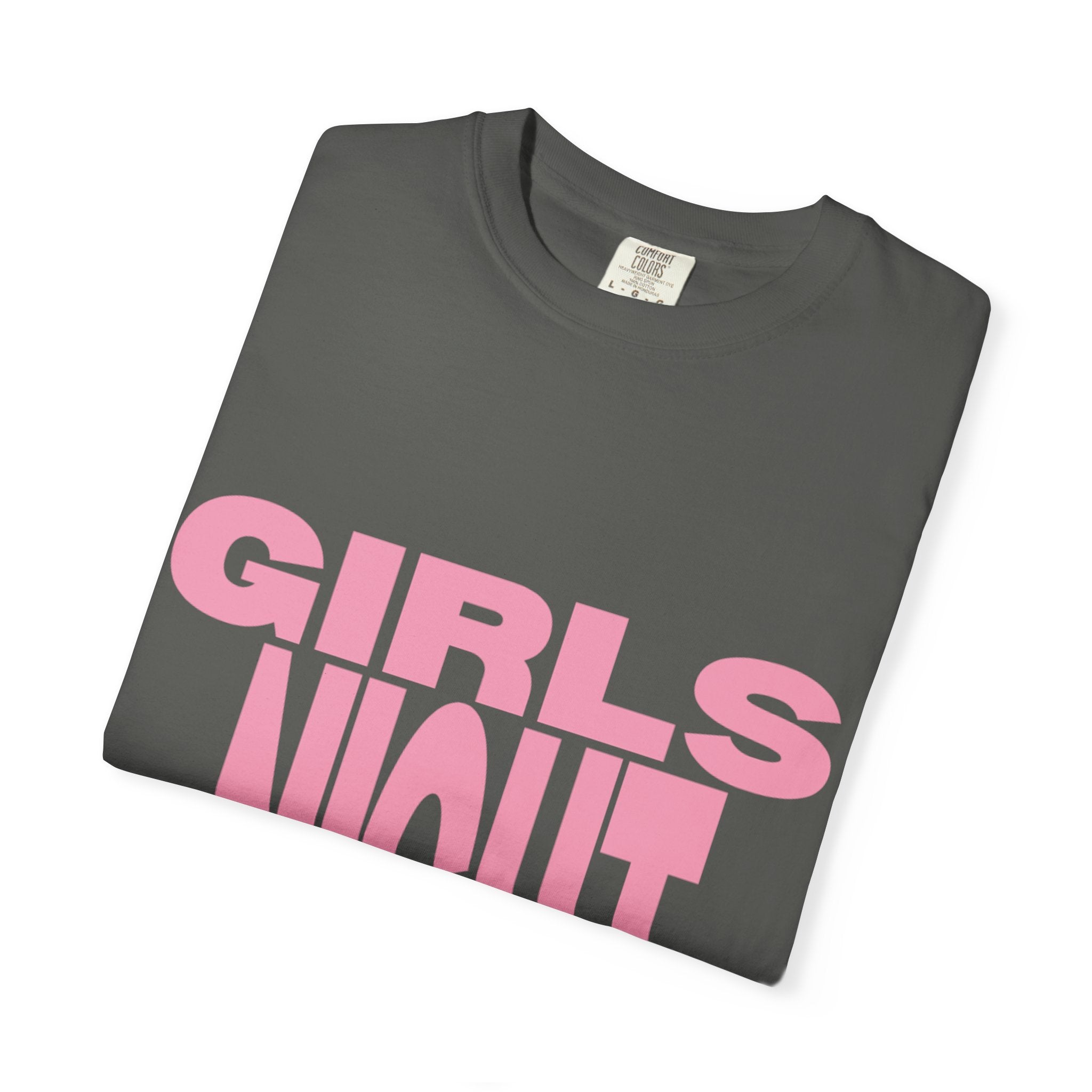 Girls Night T-Shirt — Bold Pink Graphic Tee for Bachelorette & Party