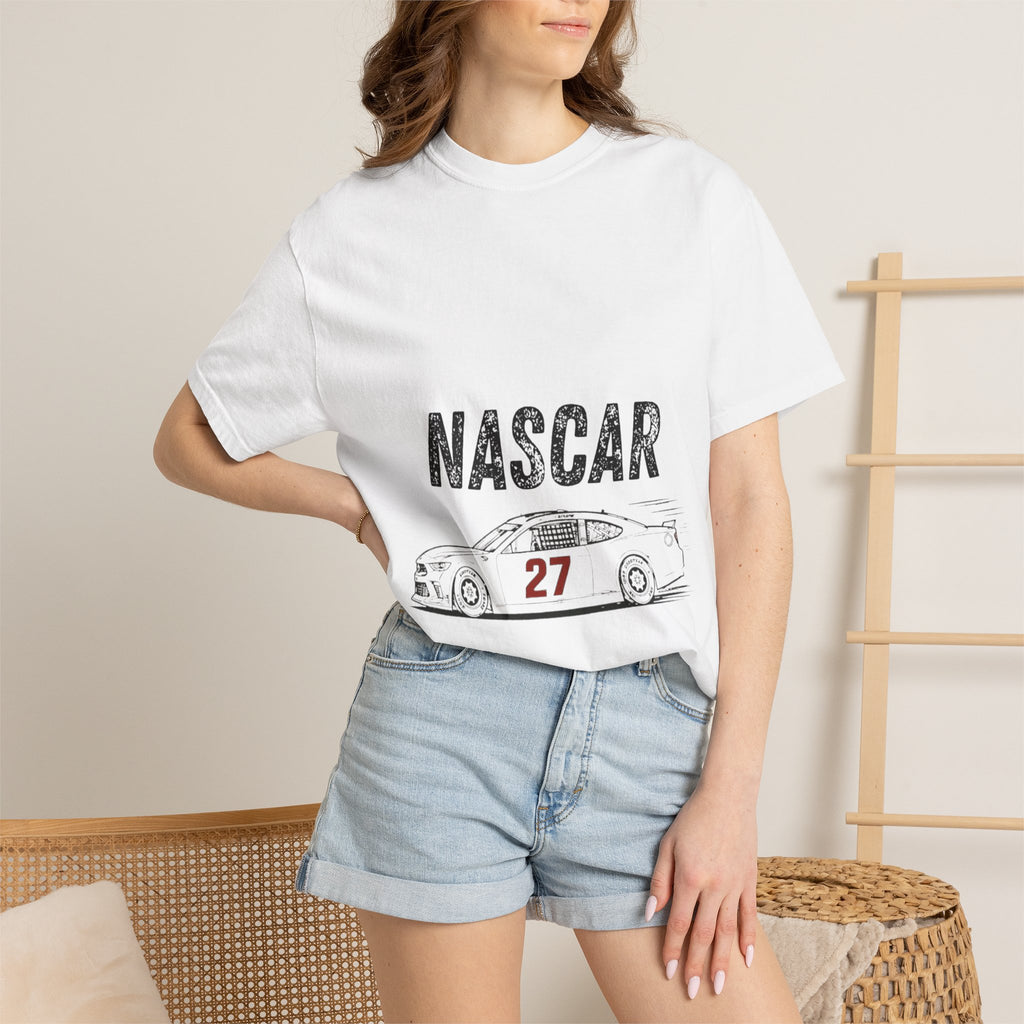 NASCAR Vintage Race Car T-Shirt — Number 27 Graphic Tee
