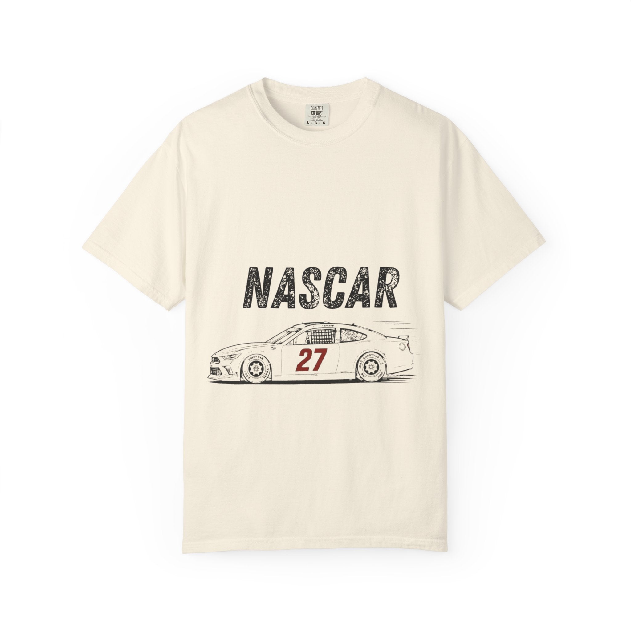 NASCAR Vintage Race Car T-Shirt — Number 27 Graphic Tee