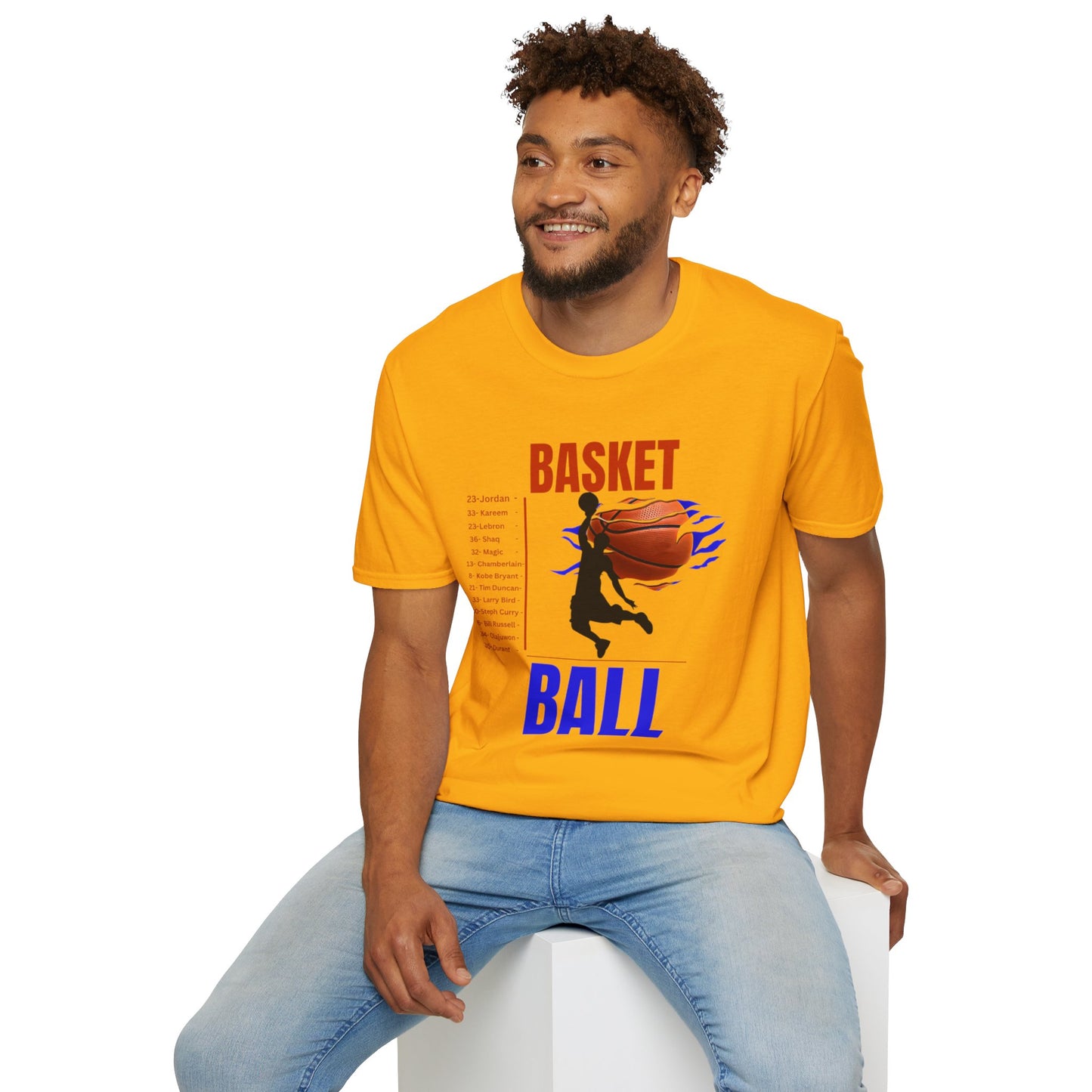 Basketball Greats Adult T-Shirt