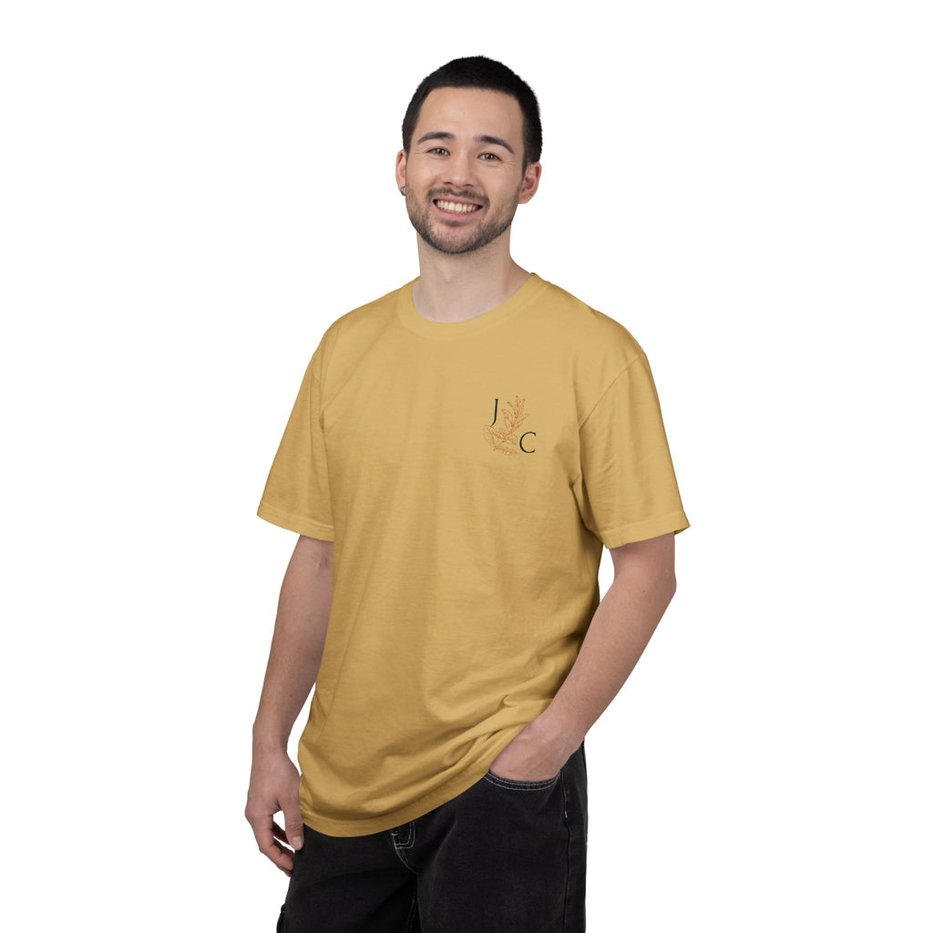 JC's Flower embordered T‑Shirt
