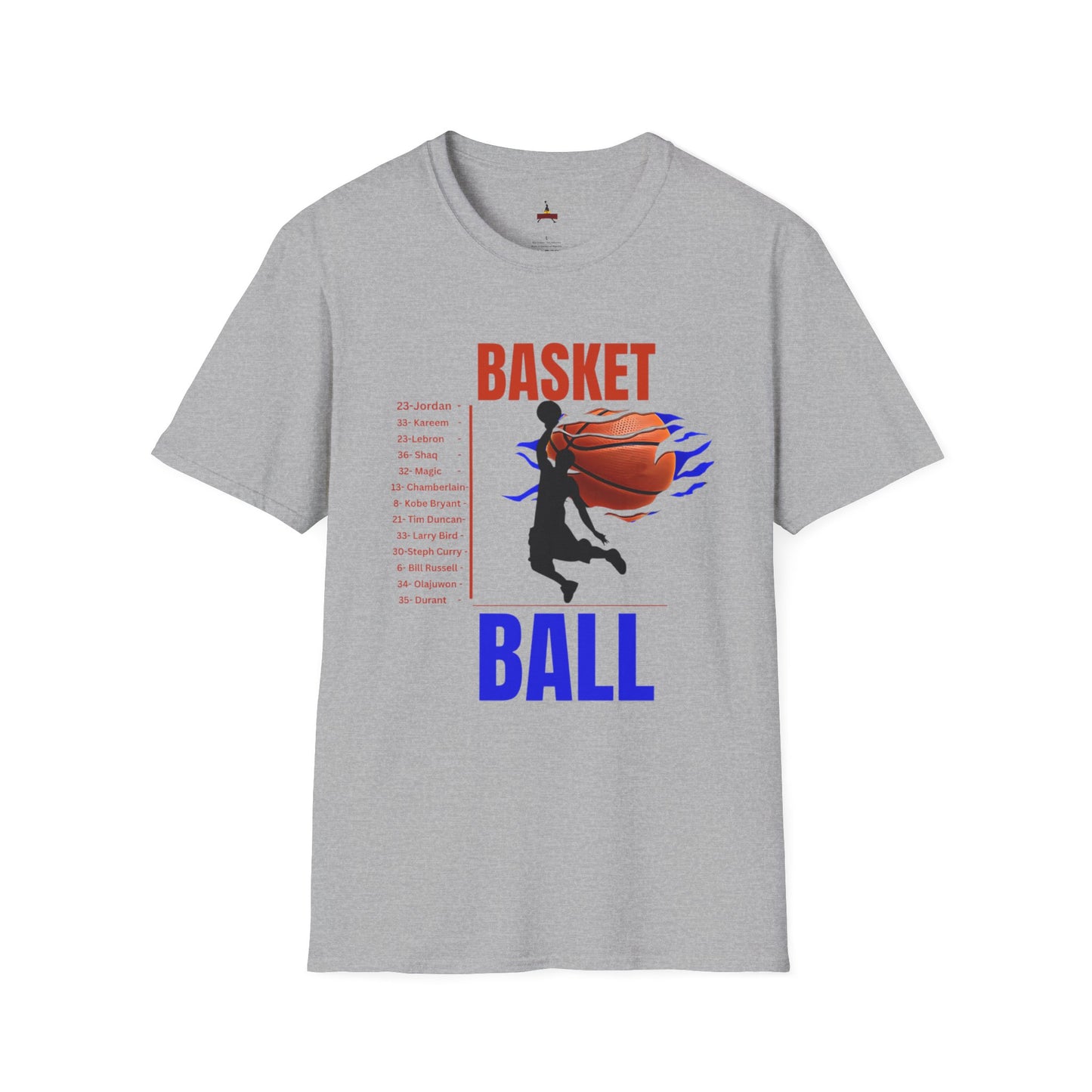 Basketball Greats Adult T-Shirt