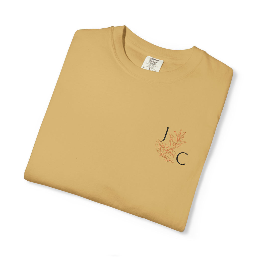 JC's Flower embordered T‑Shirt