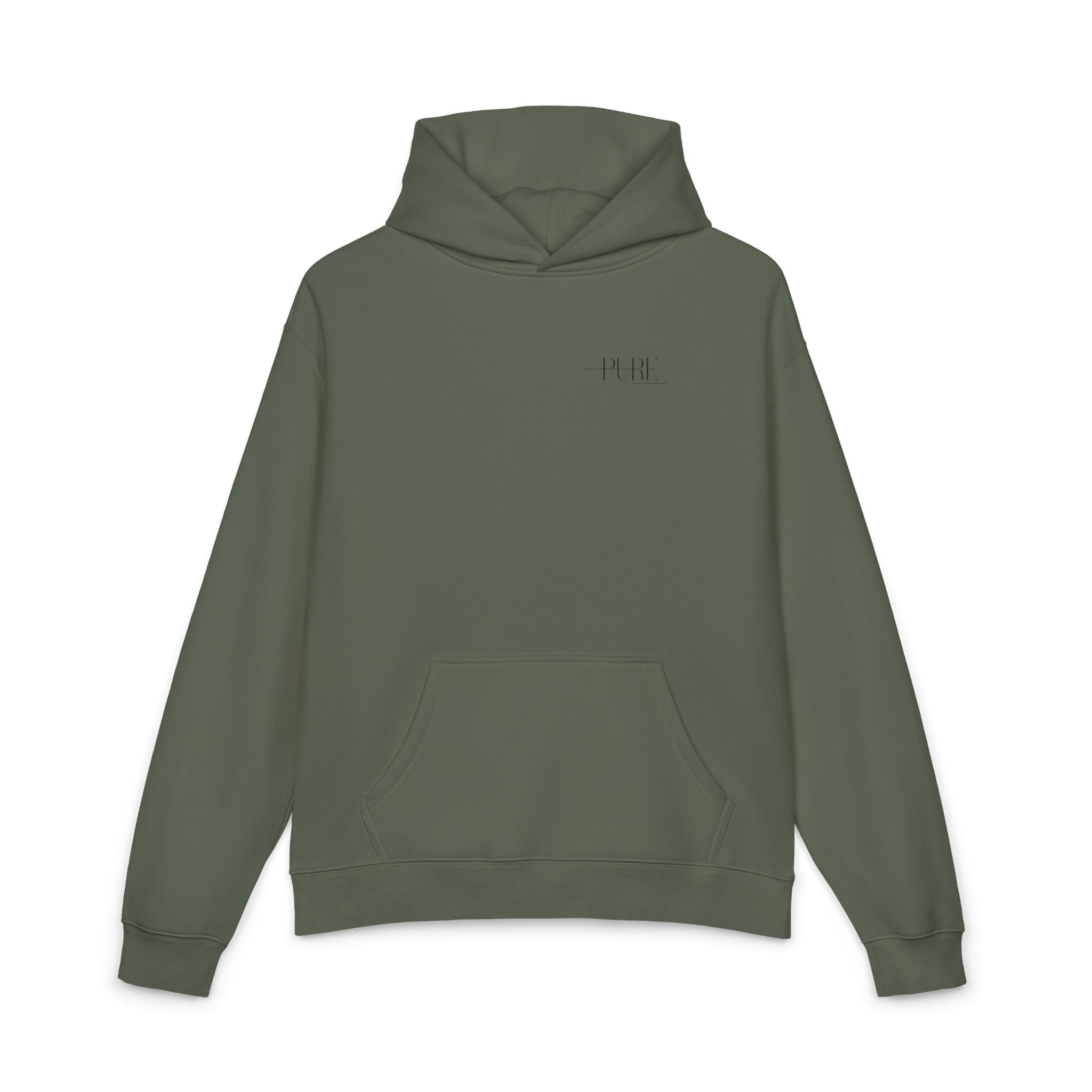 Minimal 'Relax' Embroidered Hoodie — Cozy Casual Pullover