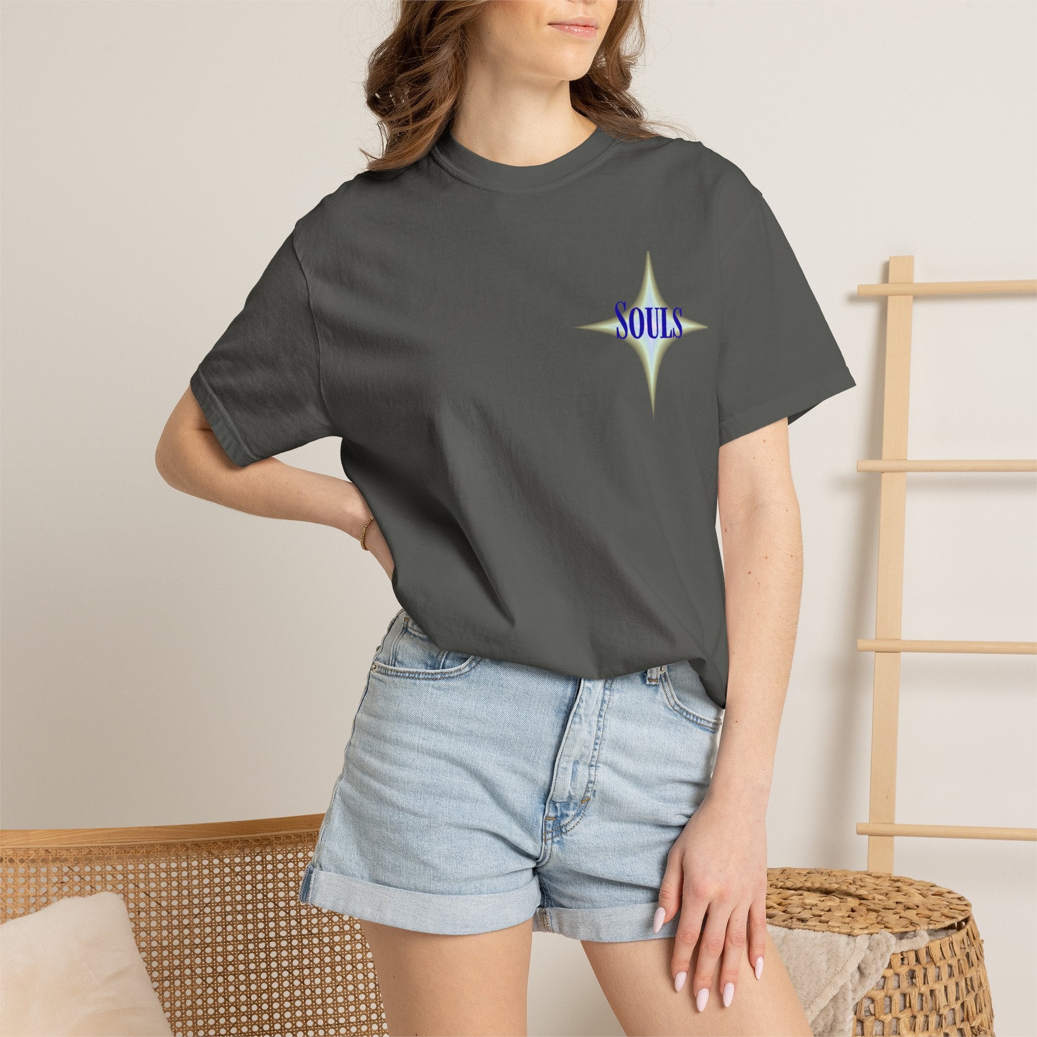 Souls Graphic T-Shirt — Retro Gradient Chest Logo