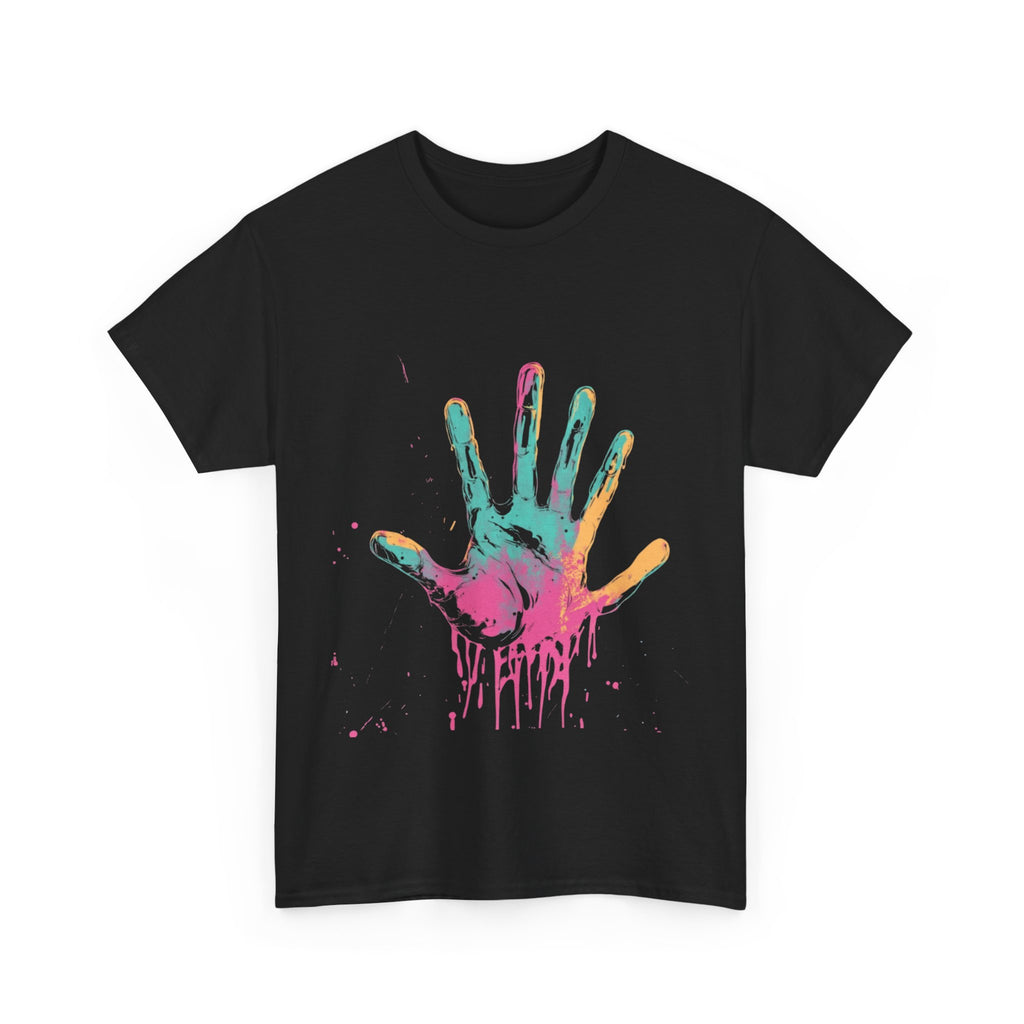 Vibrant Hand Art Tee 2