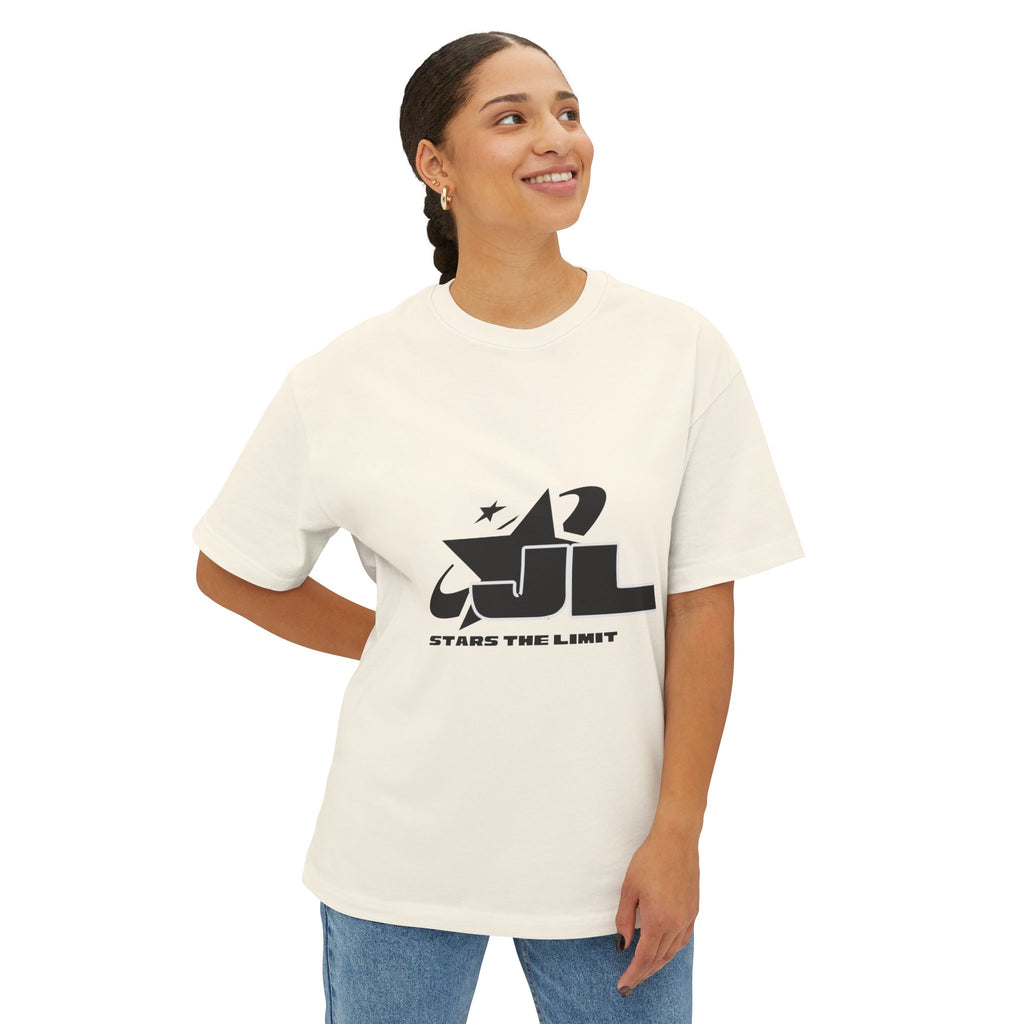 Unisex Oversized Boxy Tee - Stars The Limit Graphic Tee