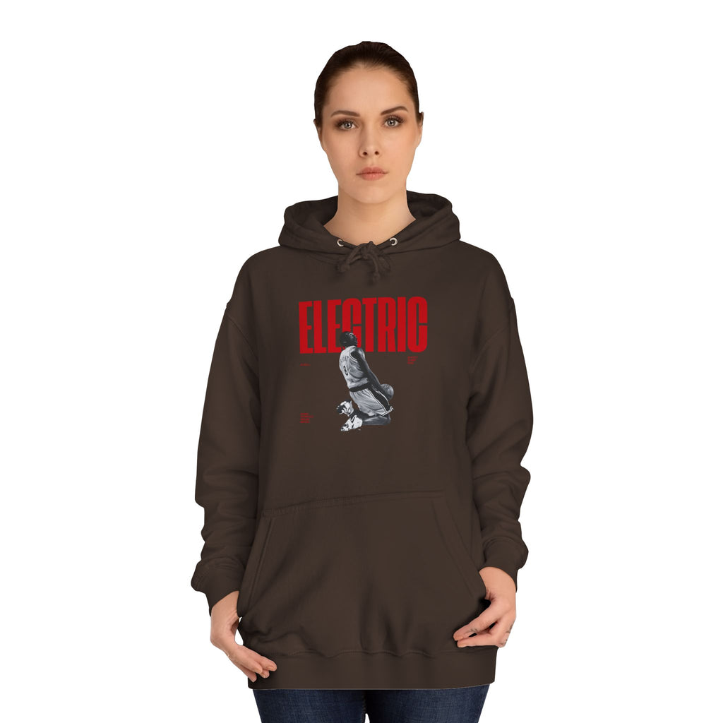 Electric Unisex College Hoodie