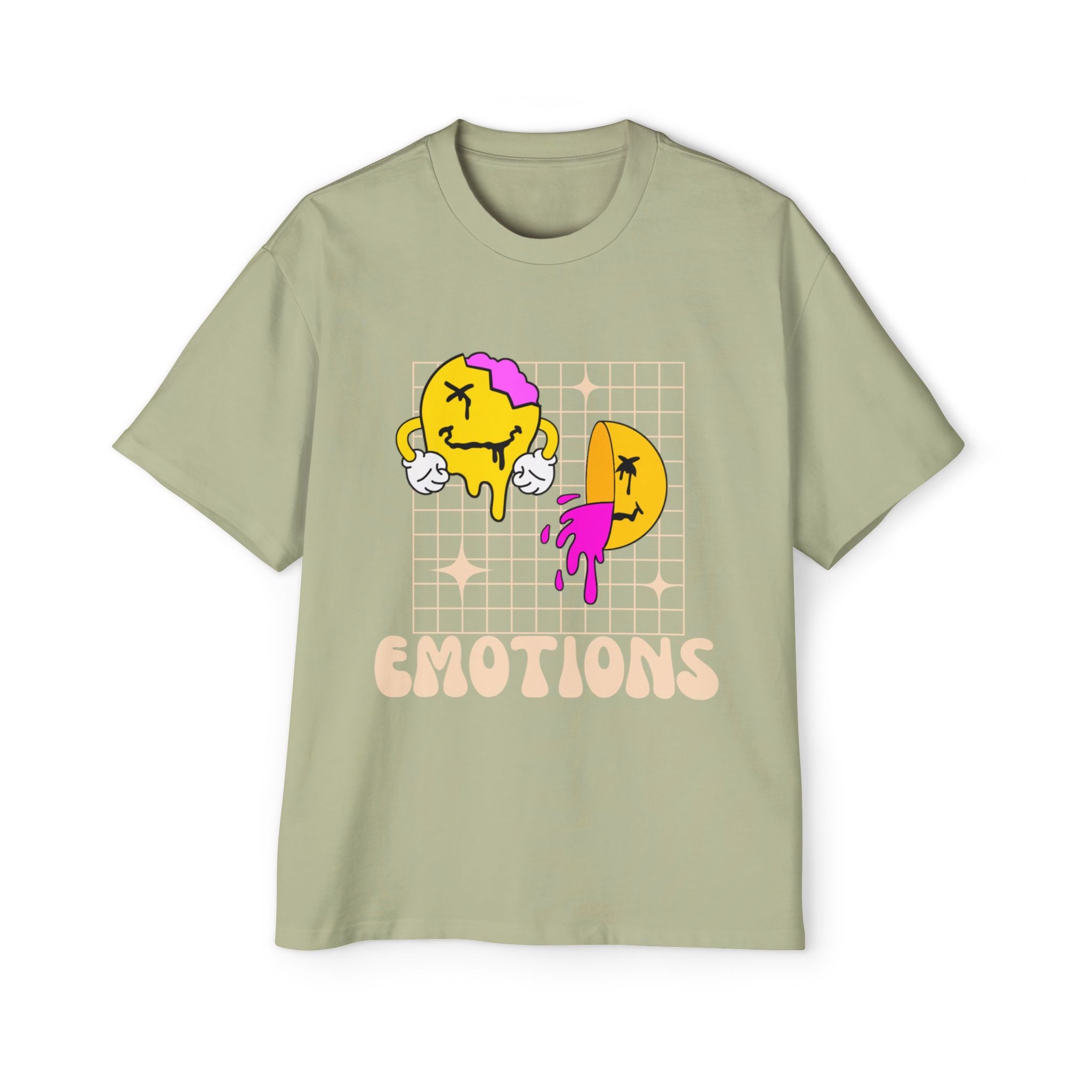 Summer emotions oversized heavy T-shirt