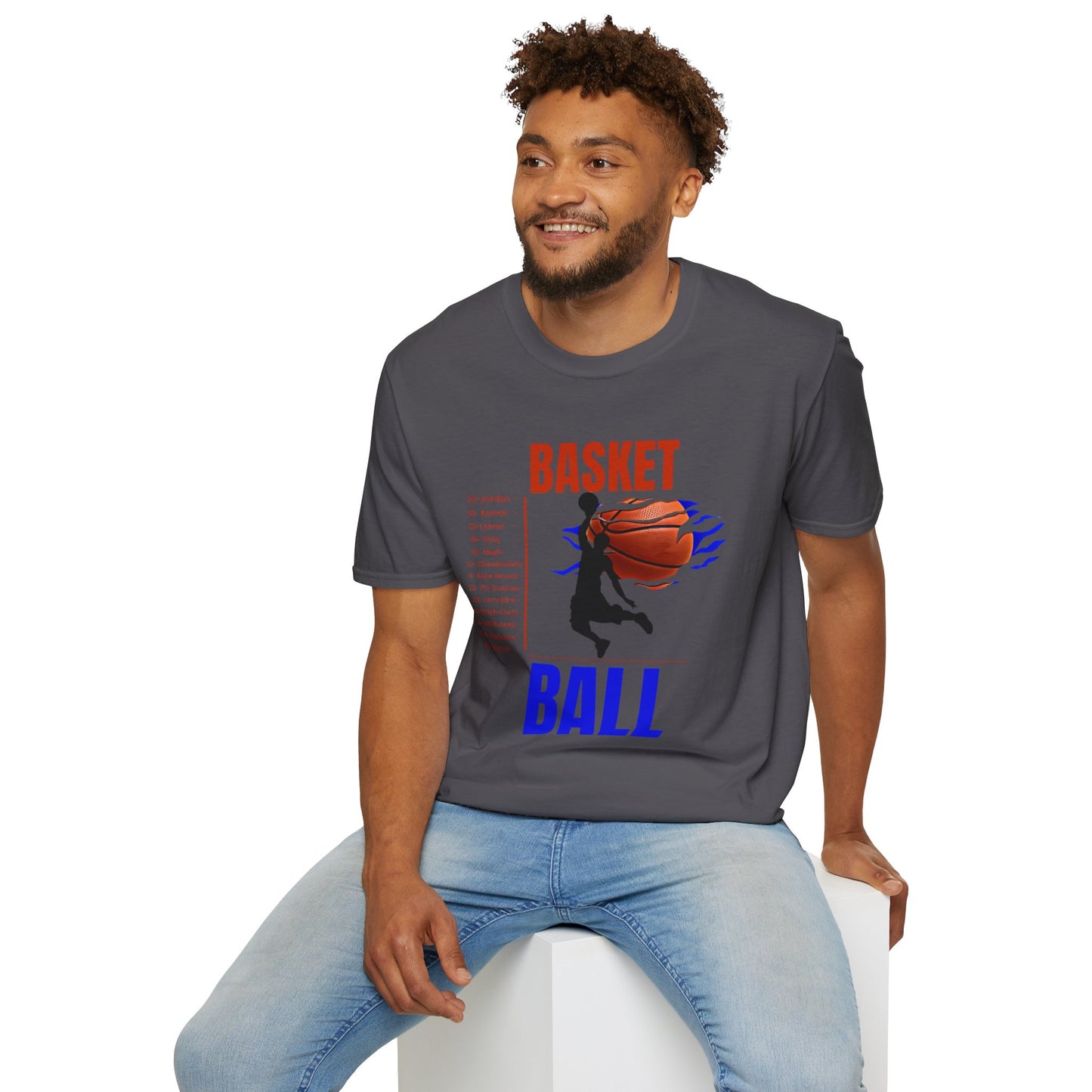 Basketball Greats Adult T-Shirt