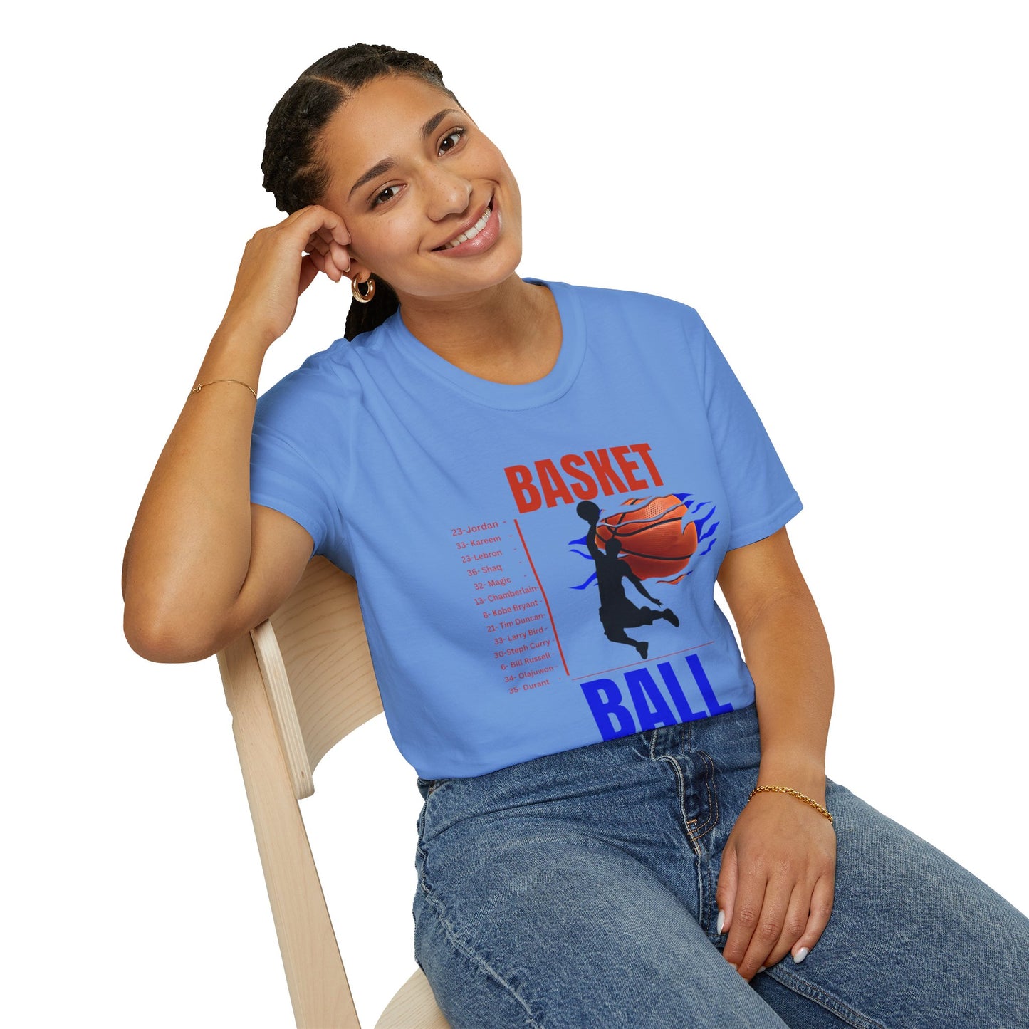 Basketball Greats Adult T-Shirt