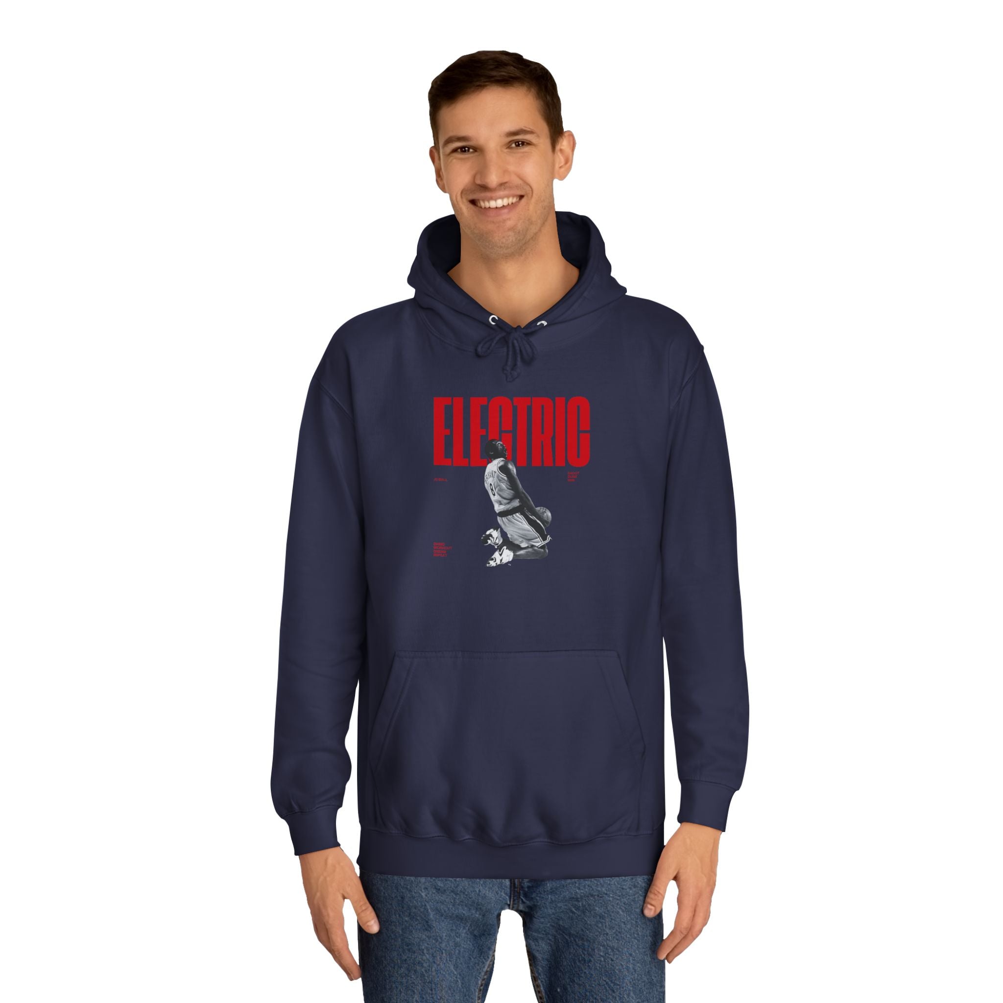 Electric Unisex College Hoodie