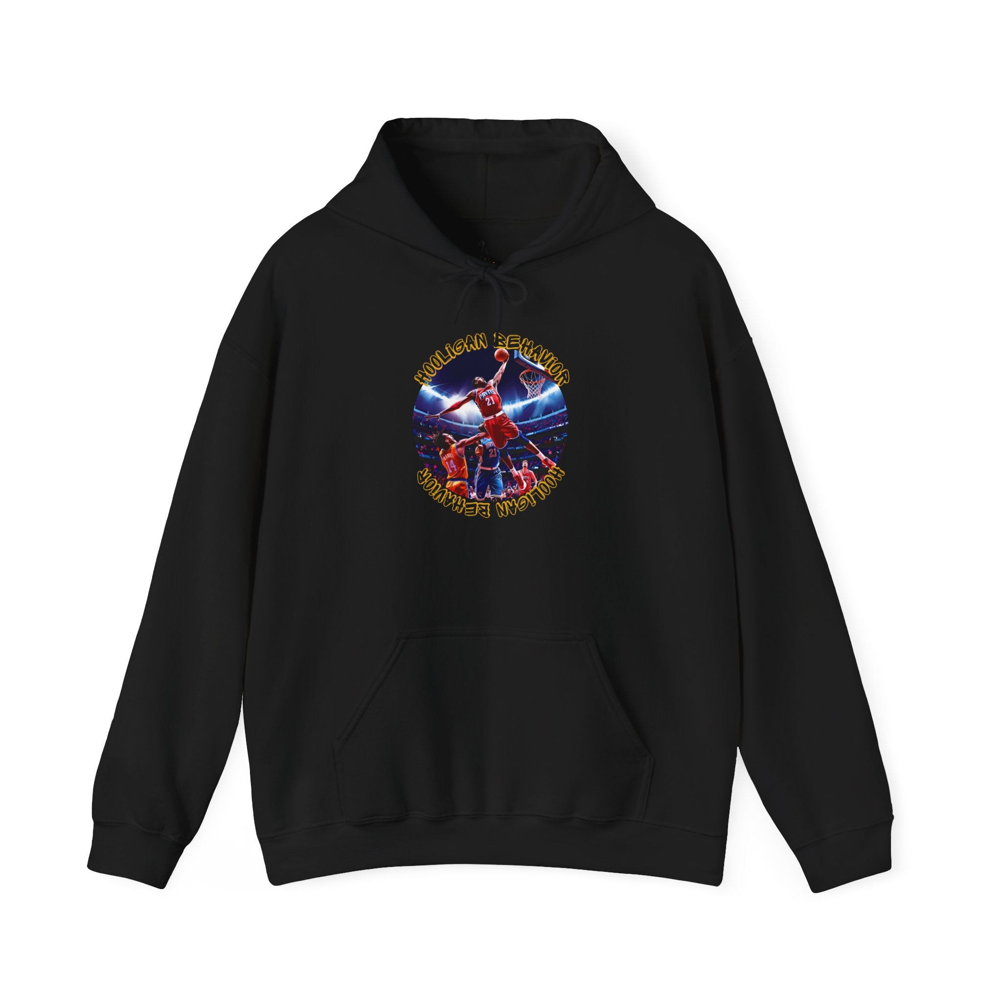 Basketball Dunk Hoodie - Hooligan Behavior Design