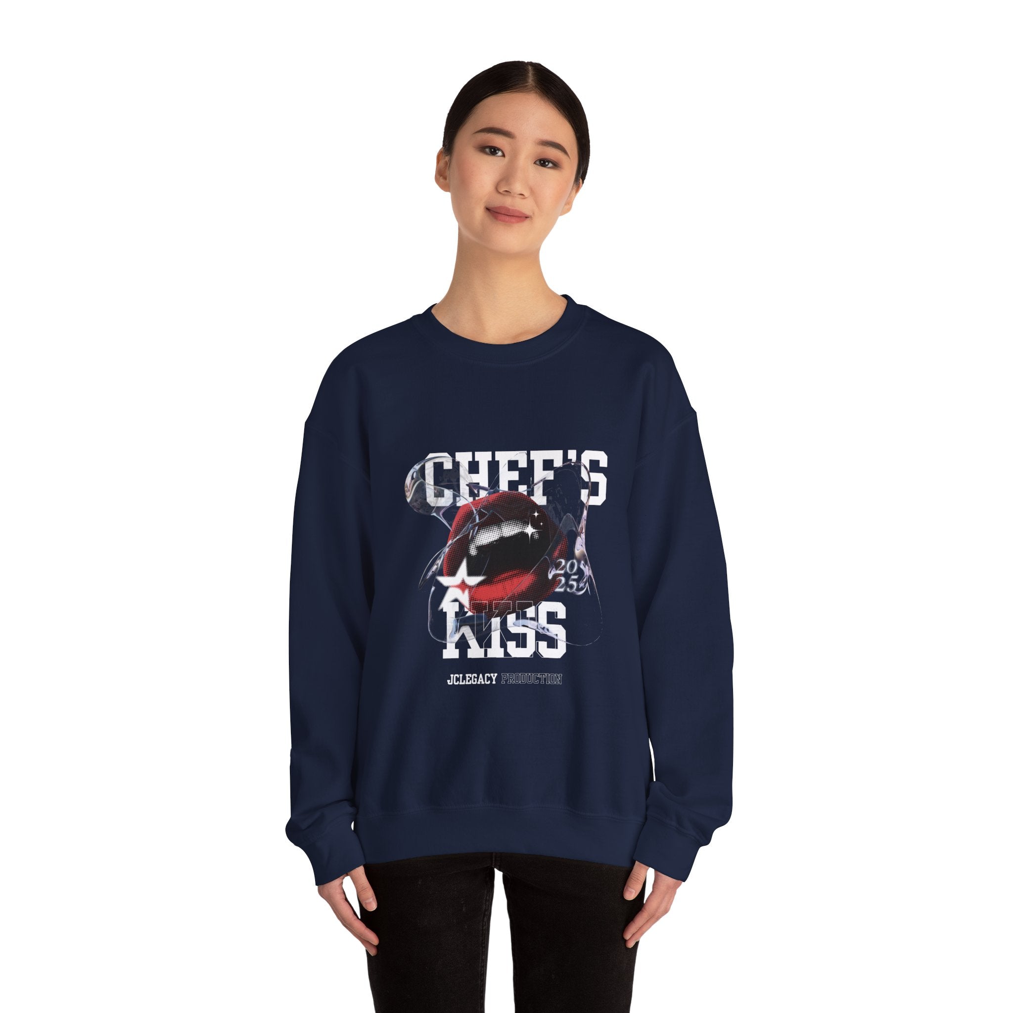 'Chef's Kiss' Unisex Crewneck Sweatshirt Graphic Pullover