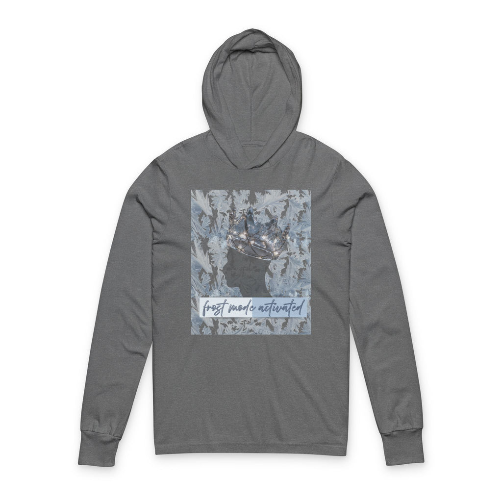 'Frost Mode Activated' Graphic Hooded Long Sleeve Tee