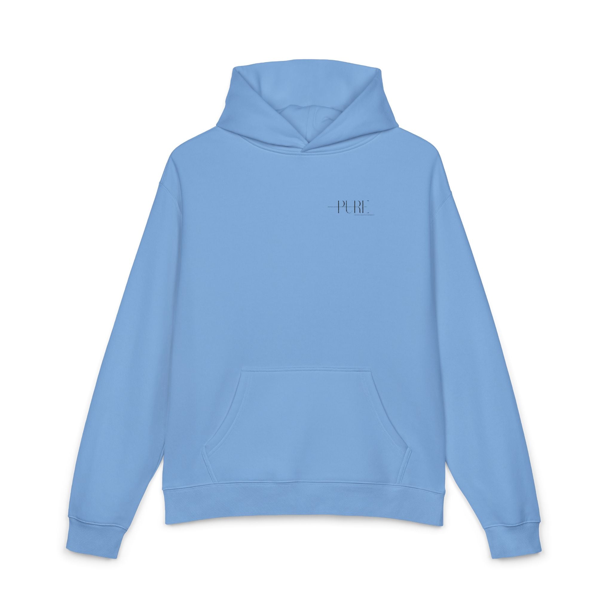 Minimal 'Relax' Embroidered Hoodie — Cozy Casual Pullover