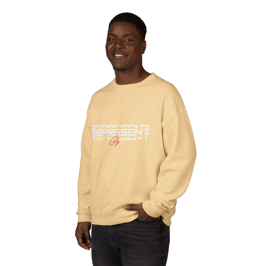Trendy Unisex Graphic Sweatshirt - Represent Crewneck