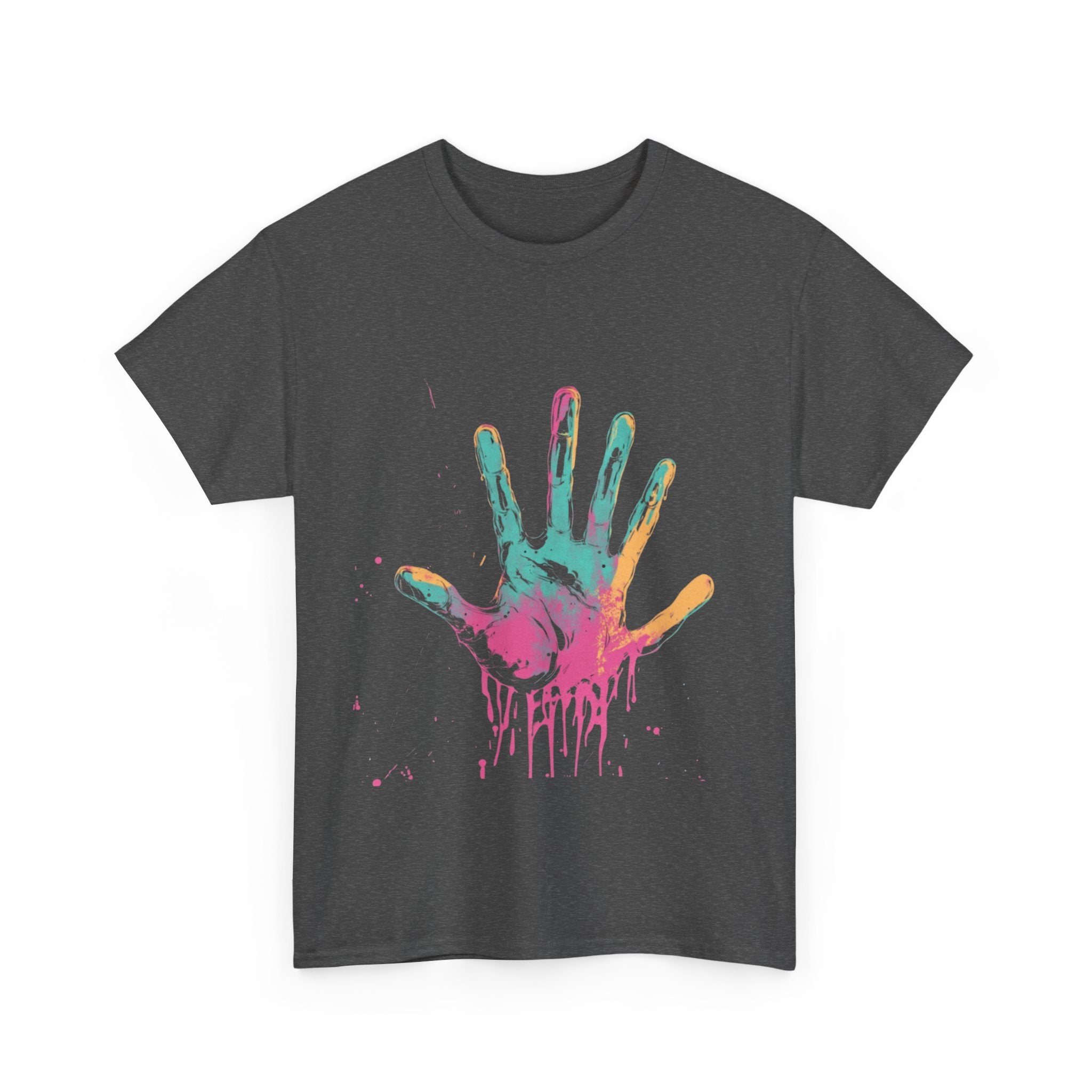 Vibrant Hand Art Tee 2