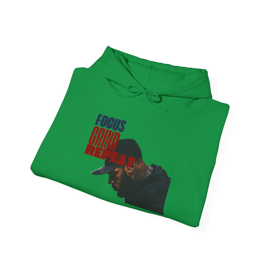 Focus Grind Repeat Unisex Hoodie