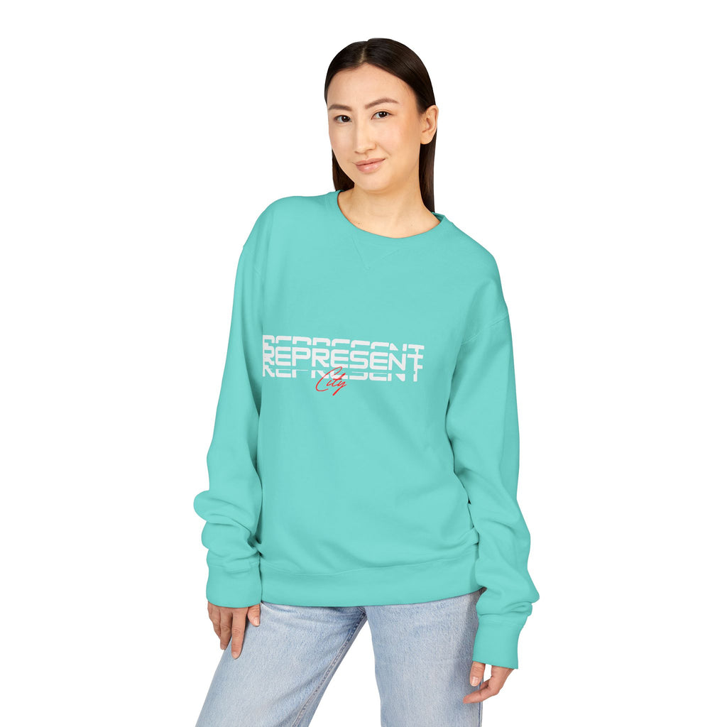 Trendy Unisex Graphic Sweatshirt - Represent Crewneck
