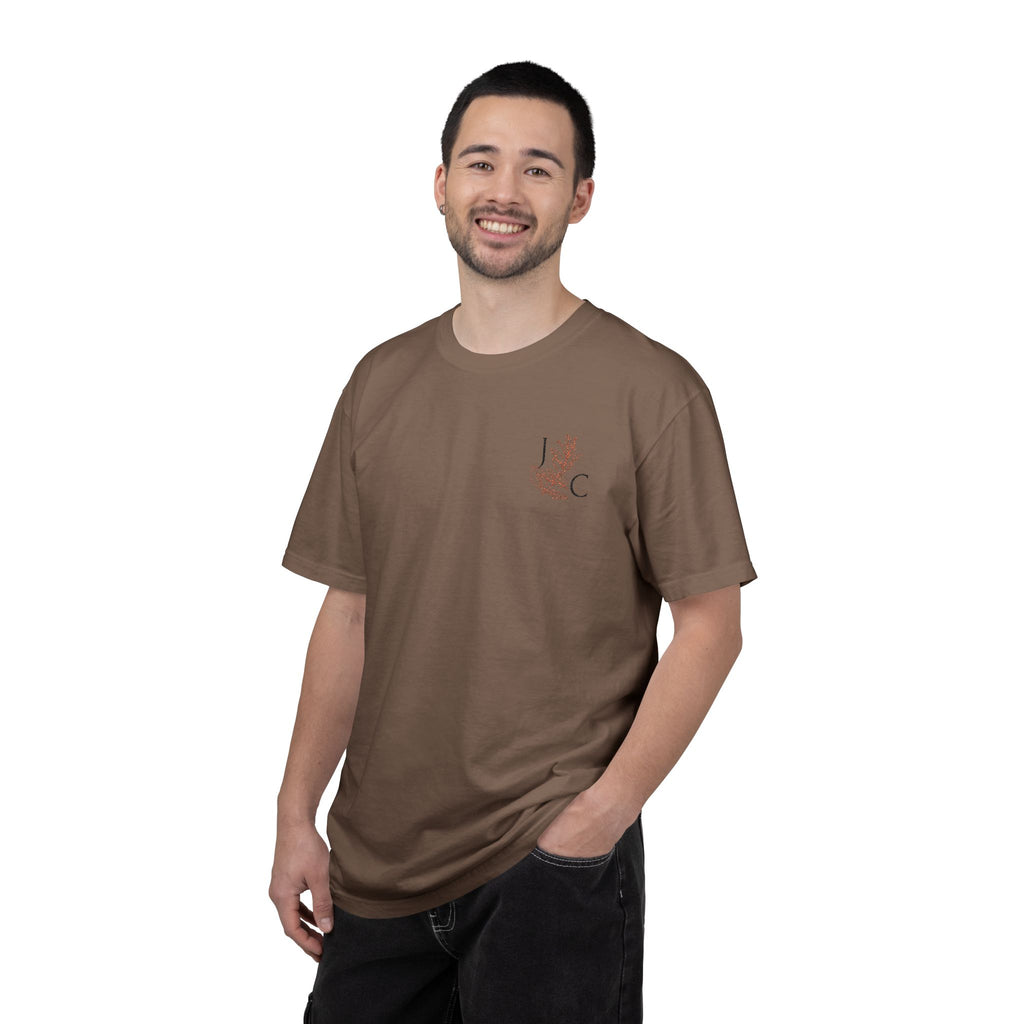 JC's Flower embordered T‑Shirt