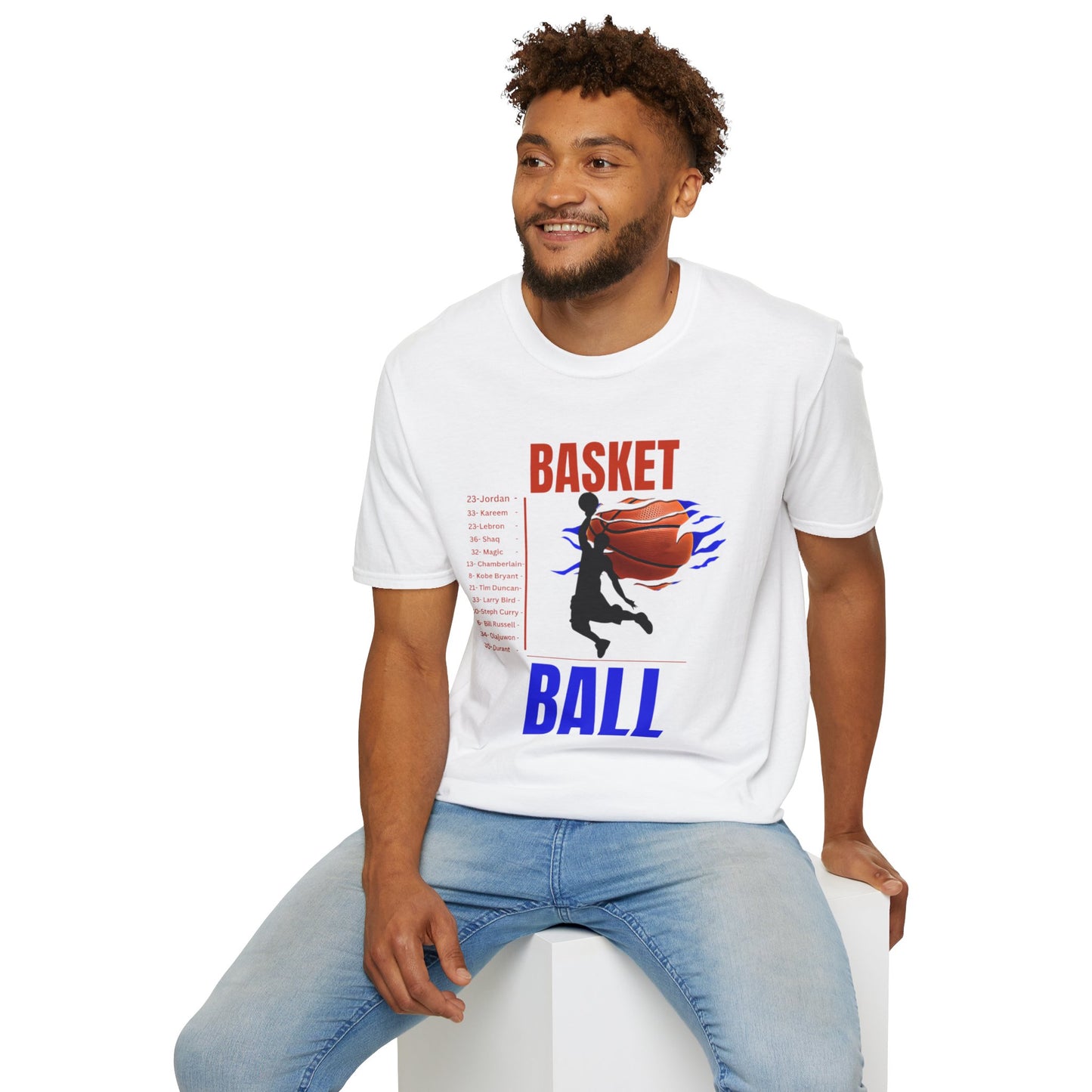 Basketball Greats Adult T-Shirt