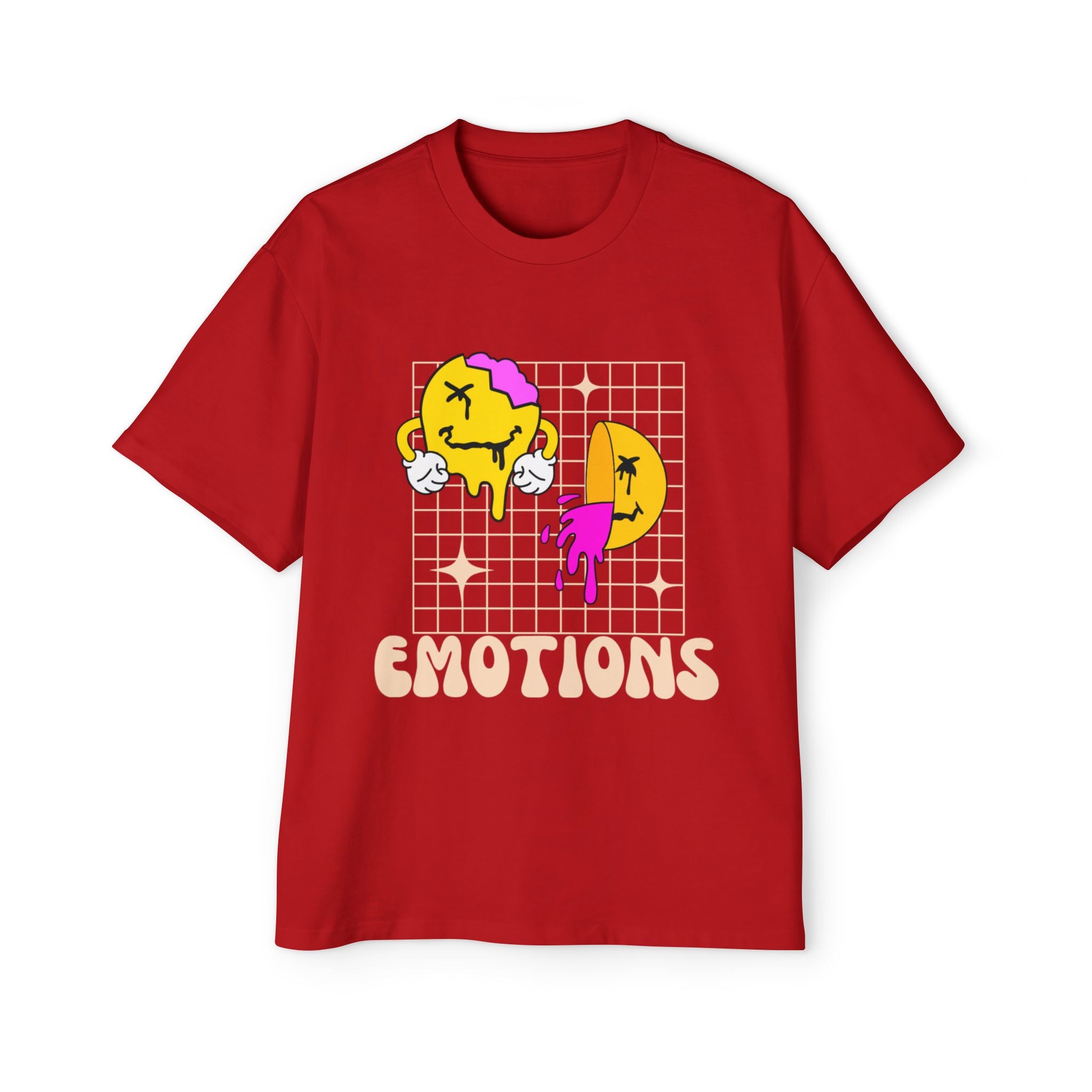 Summer emotions oversized heavy T-shirt