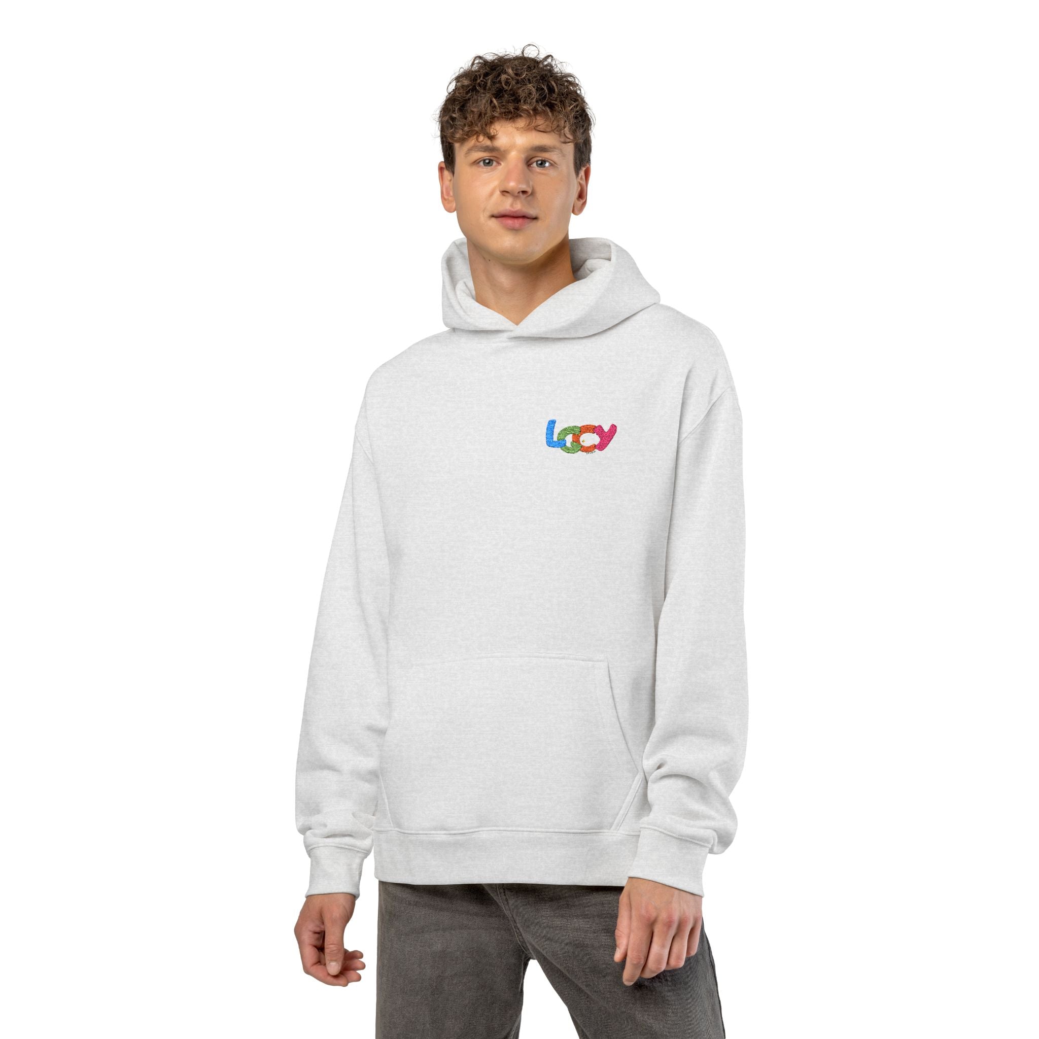 Hoodie — 'LGCY' Colorful Logo Relaxed Pullover