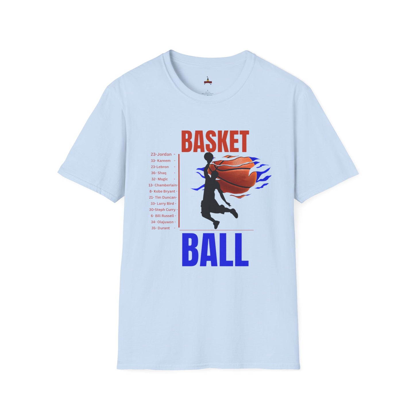 Basketball Greats Adult T-Shirt