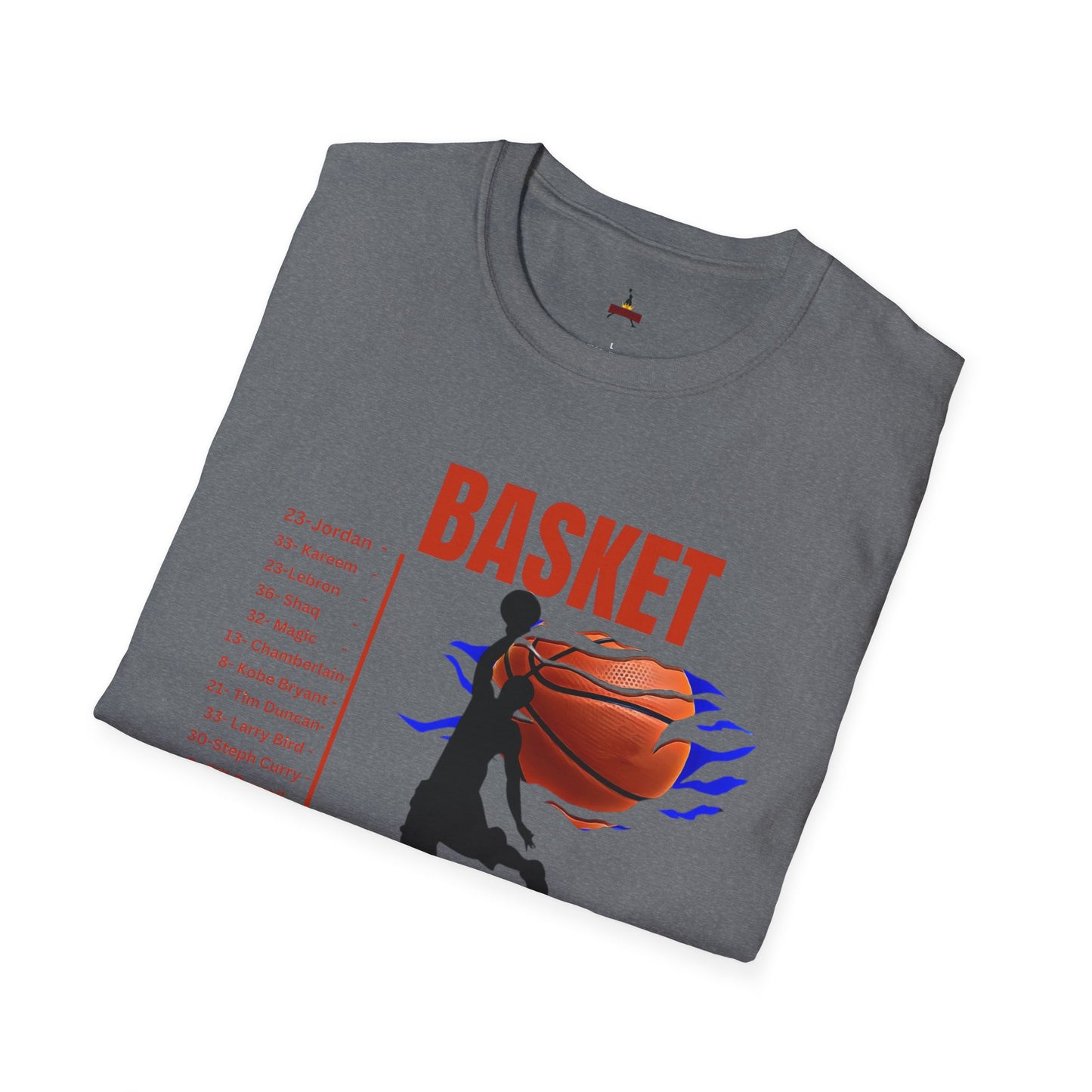 Basketball Greats Adult T-Shirt