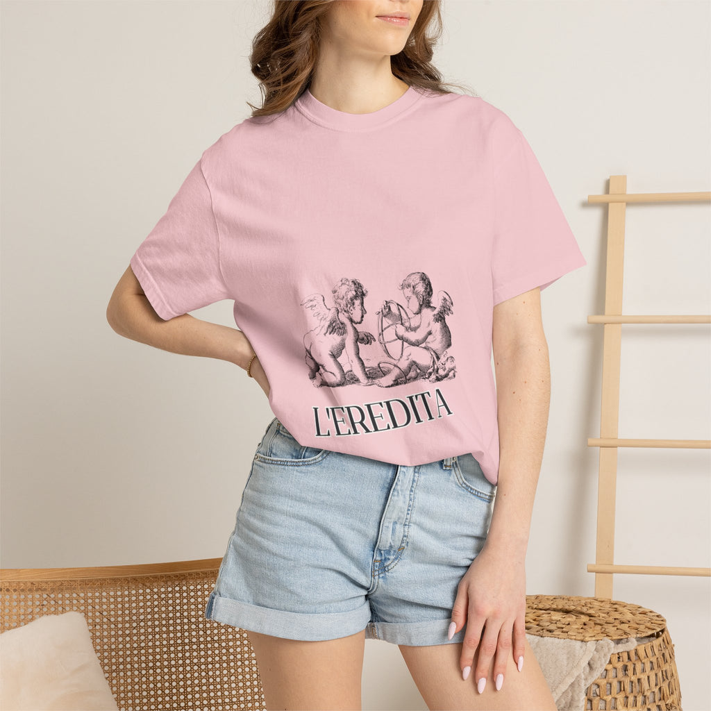 L'Eredità Vintage Cherubs Graphic T-Shirt
