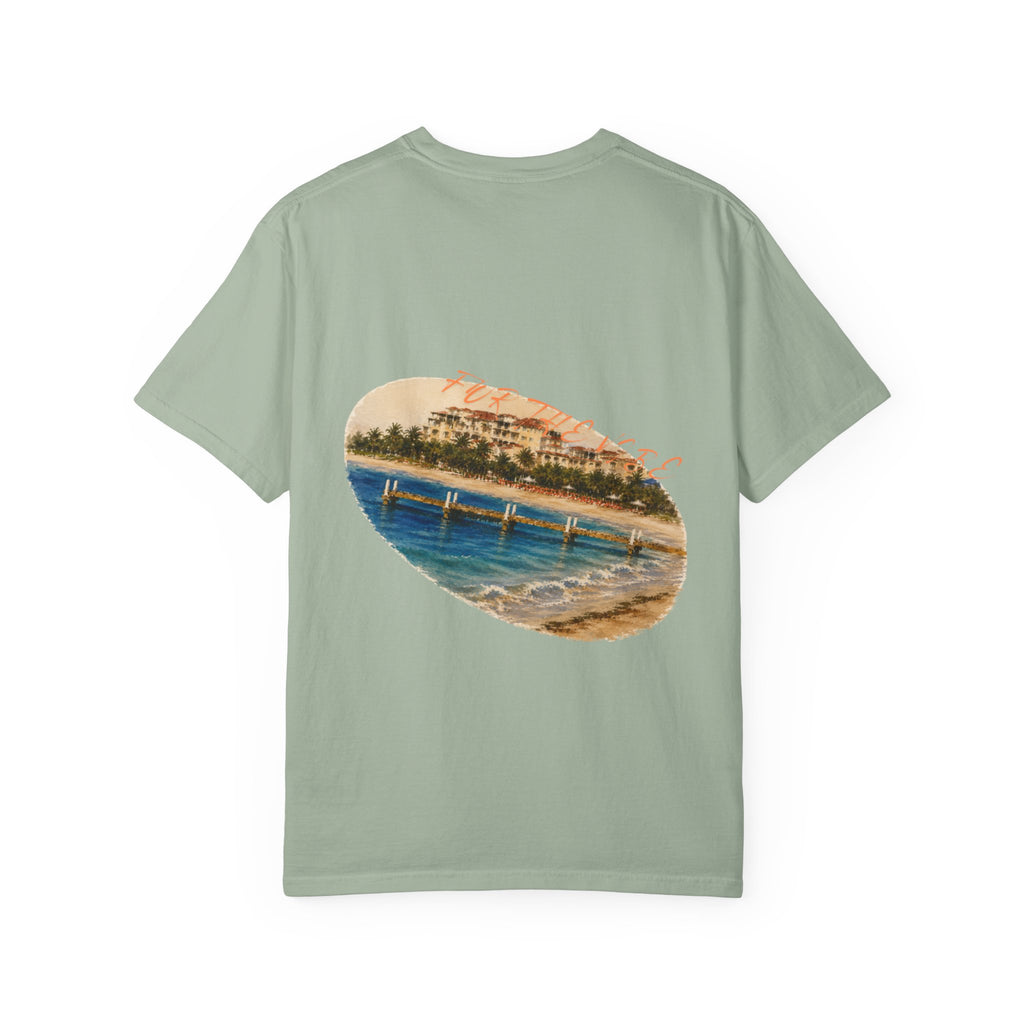 Vintage Coastal Graphic T‑Shirt — "Take a Chance" Beach Print