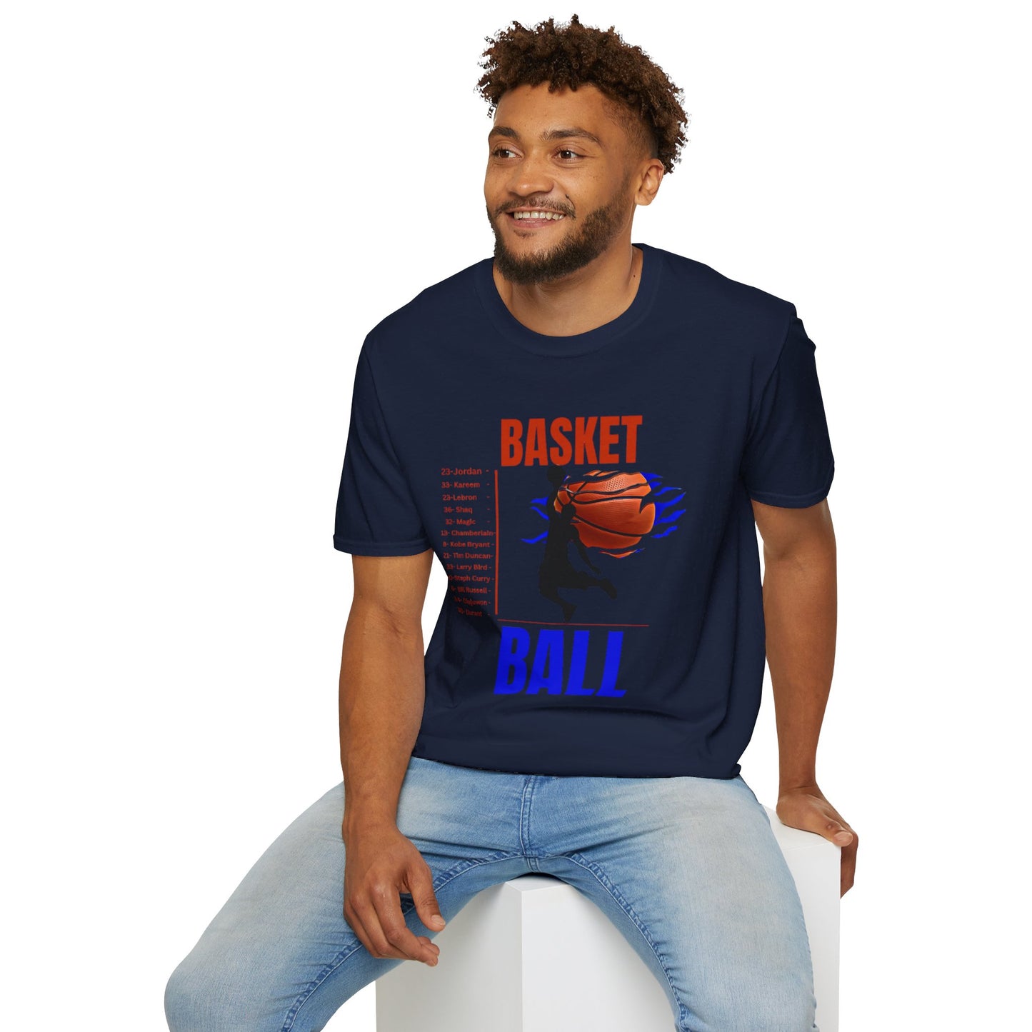 Basketball Greats Adult T-Shirt