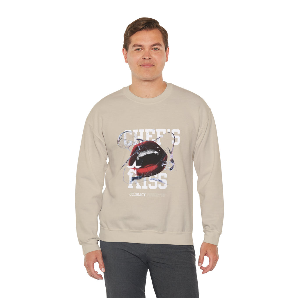 'Chef's Kiss' Unisex Crewneck Sweatshirt Graphic Pullover