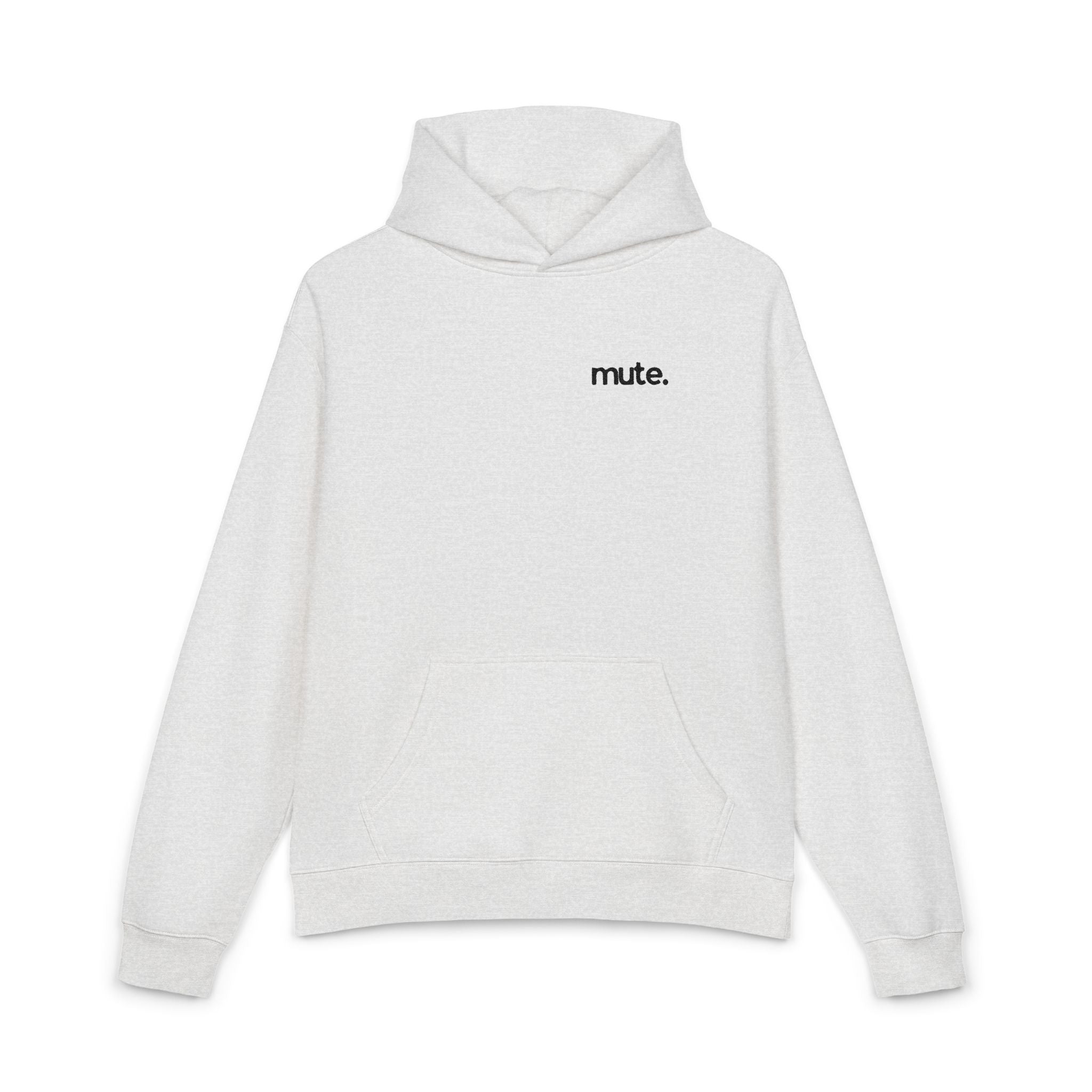 Muted Minimalist Hoodie — Relaxed Pullover