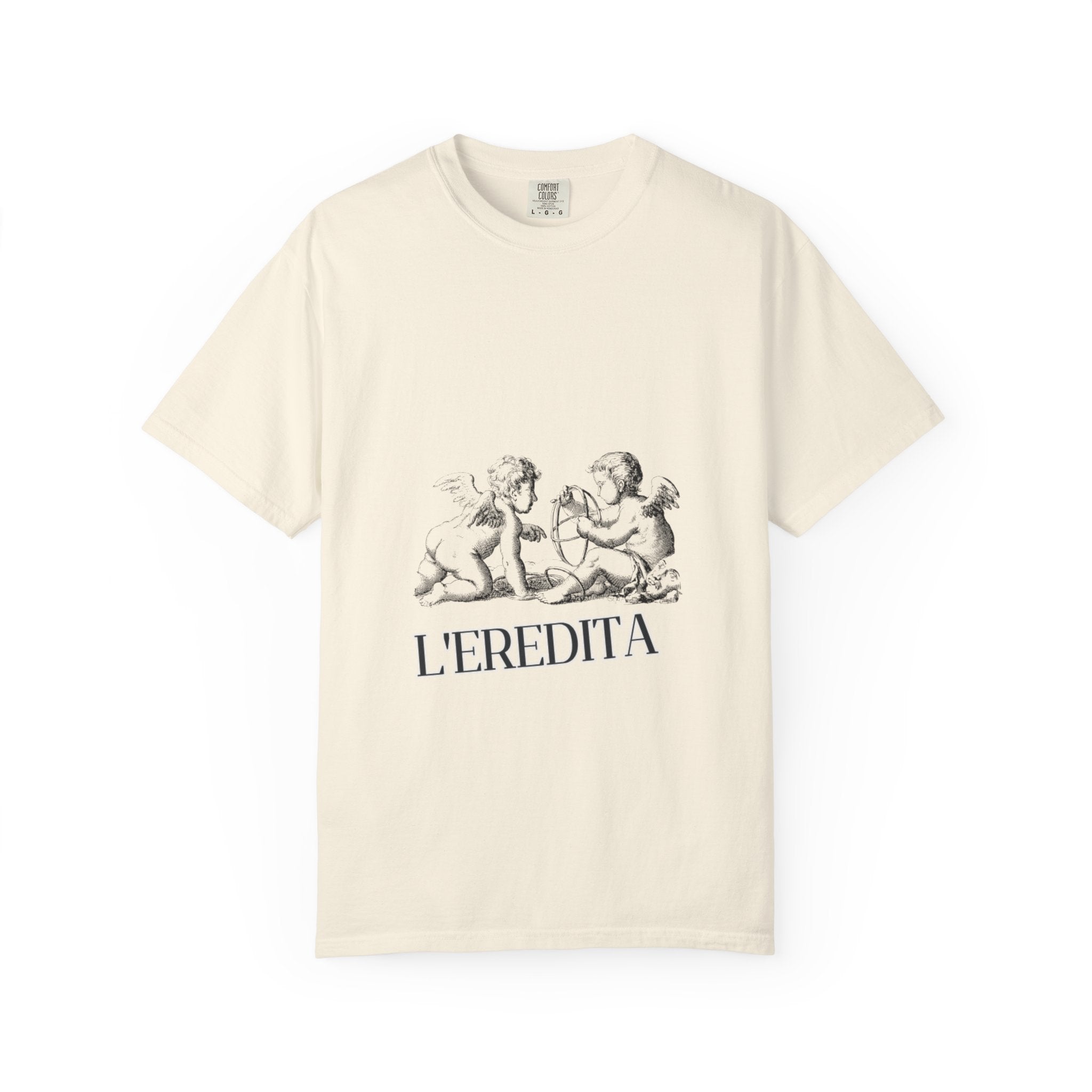 L'Eredità Vintage Cherubs Graphic T-Shirt