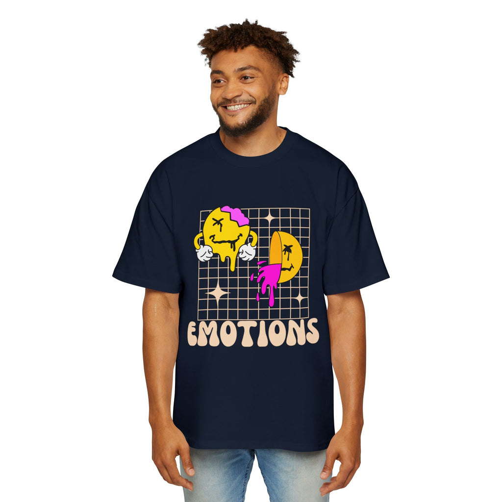 Summer emotions oversized heavy T-shirt